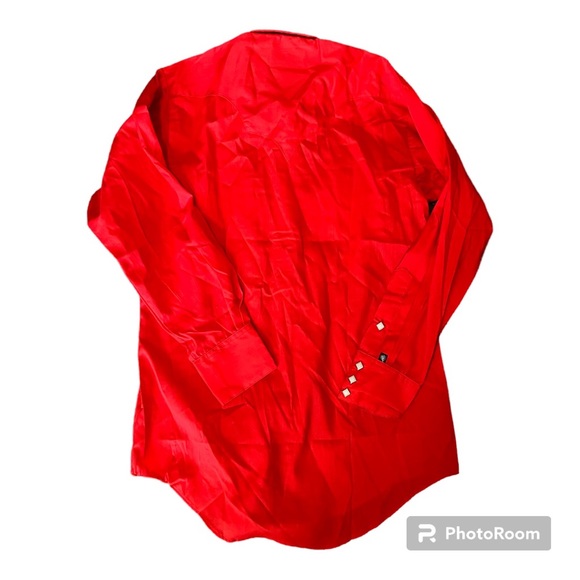 PEARL SNAP Western Shirt Size medium 16 Rockmount Ranch Wear - Picture 2 of 5